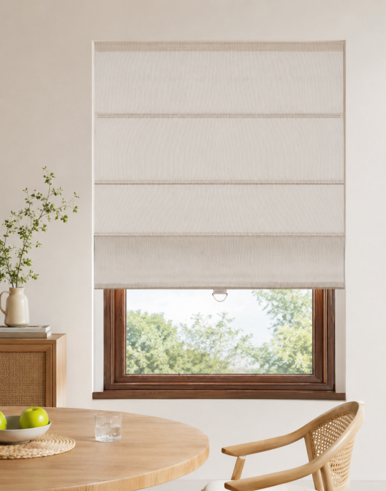 Child Safety Cordless Roman Shades detail