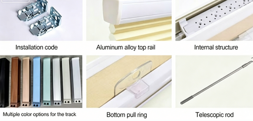 28mm-Honeycomb Window Blinds detail