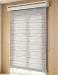 Square cassette manual roller blinds