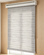 Square cassette manual roller blinds